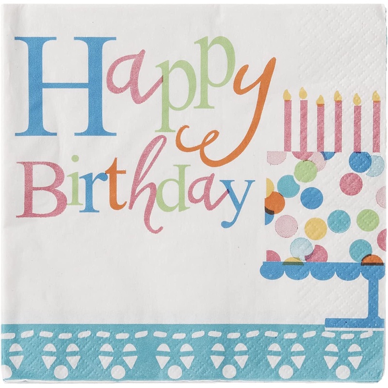 Confetti Cake Lunch Napkins