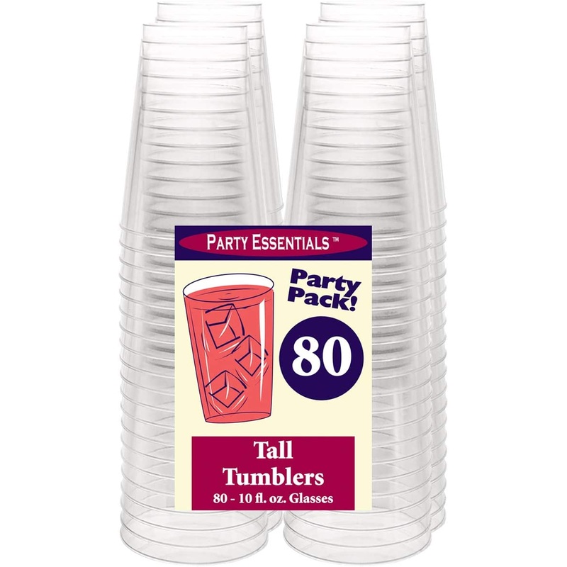 Glassses Tumblers Clear 10OZ 80CT