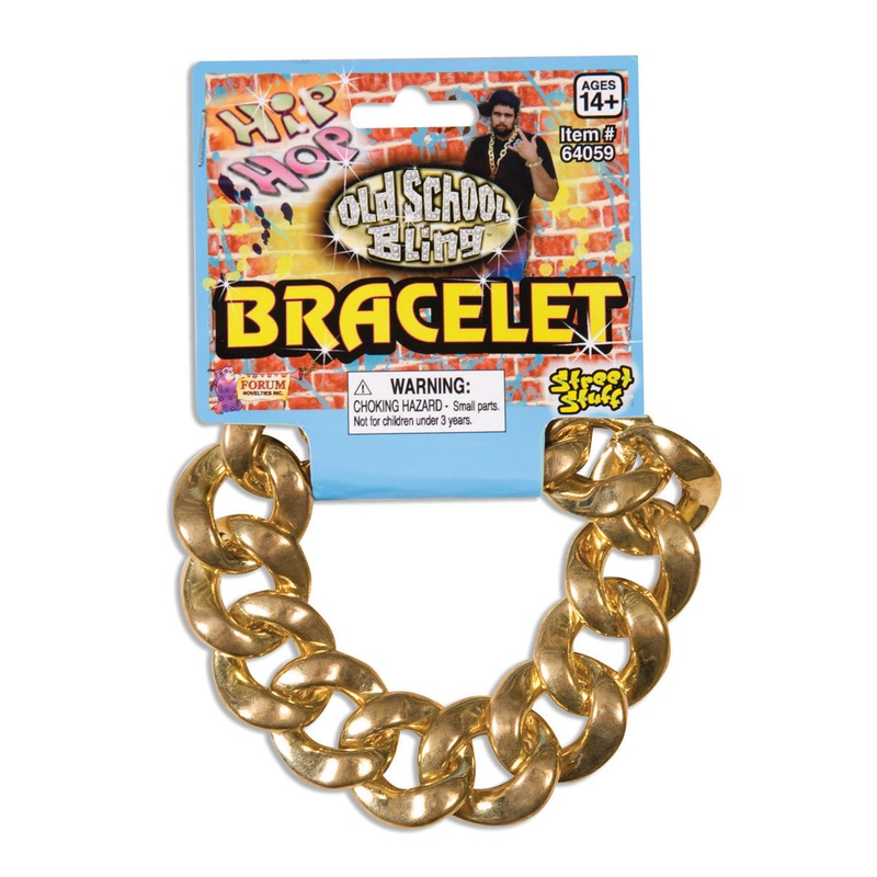 Gold Hip Hip Bracelet