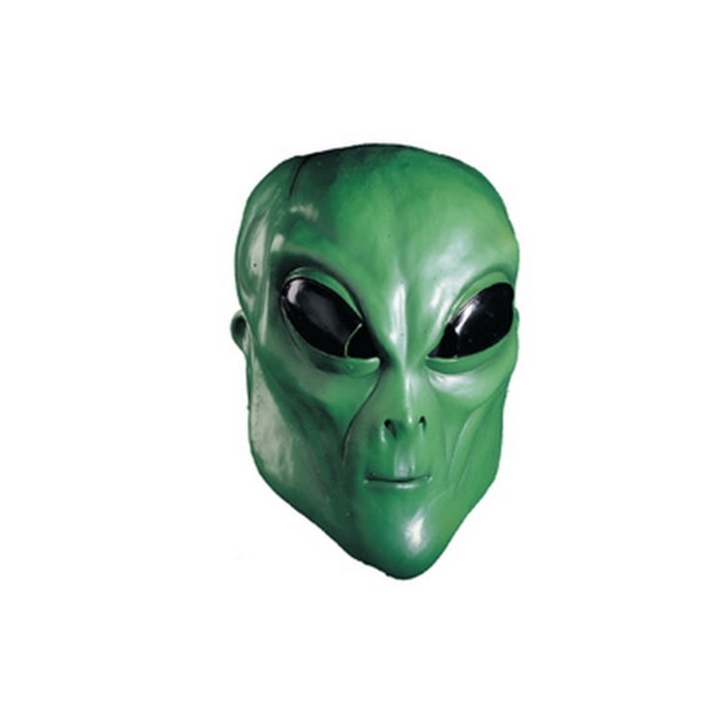 Green Alien Latex Mask