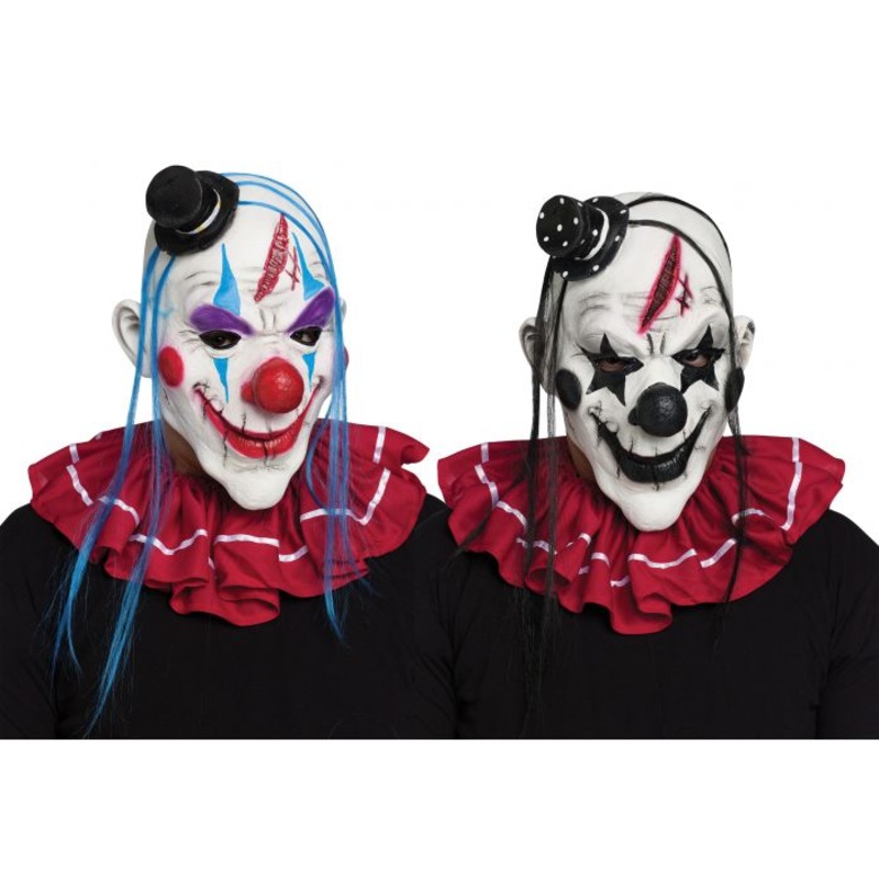 Horror Clown Black & White