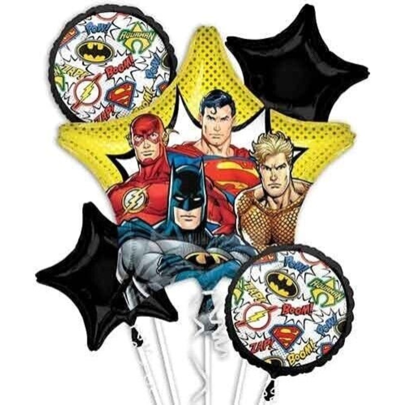Justice Lague Mylar Balloon Bouquet