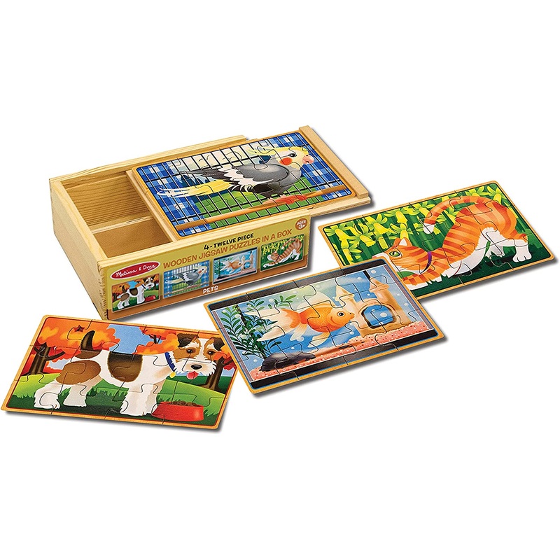 Puzzle Jigsaw In A Box Pets