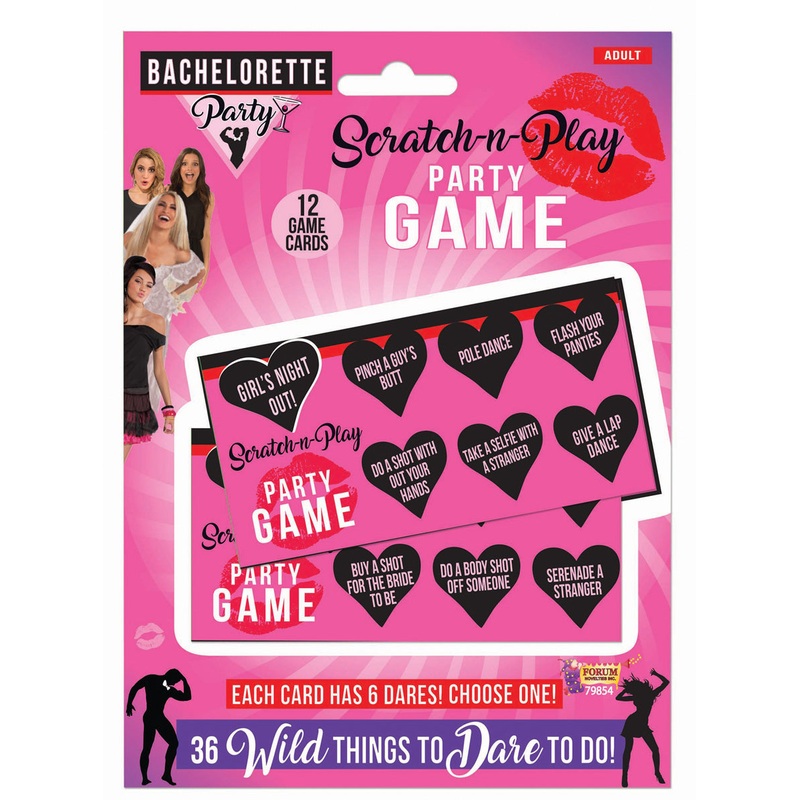 Scratch Off Bachelorette Game 12CT