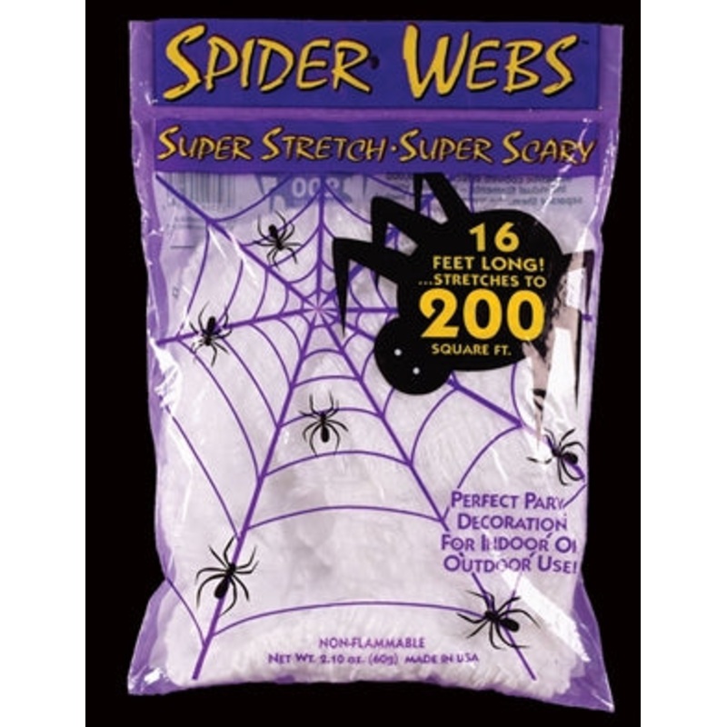 Spider Web White 200SQFT