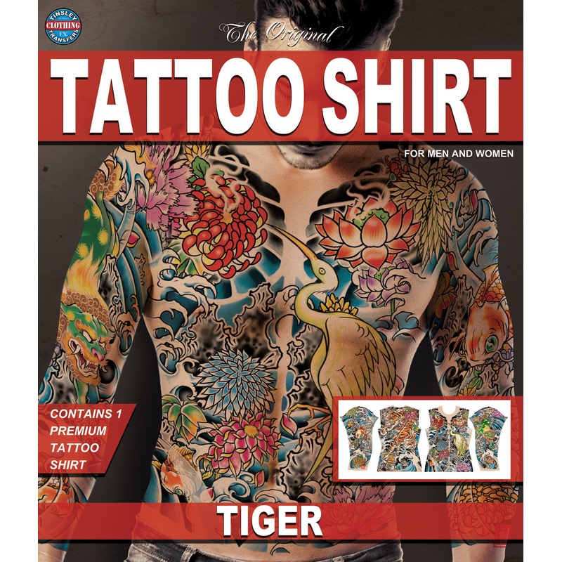 Tattoo Shirt Tiger Small/Medium
