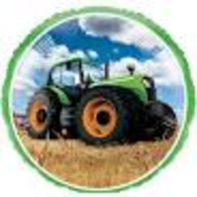 Tractor Time 18" Mylar Balloon