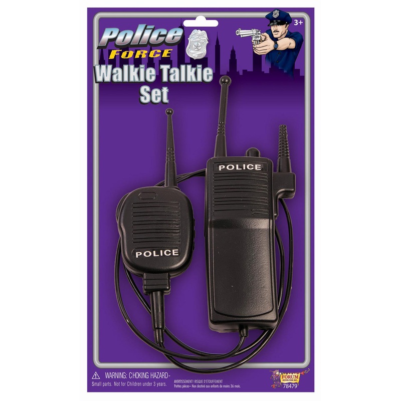 Walkie Talkie Police Radio Toy Replica