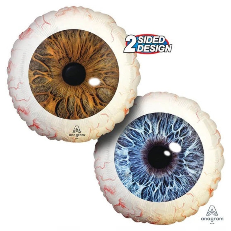 Balloon Mylar Eyeball 18"