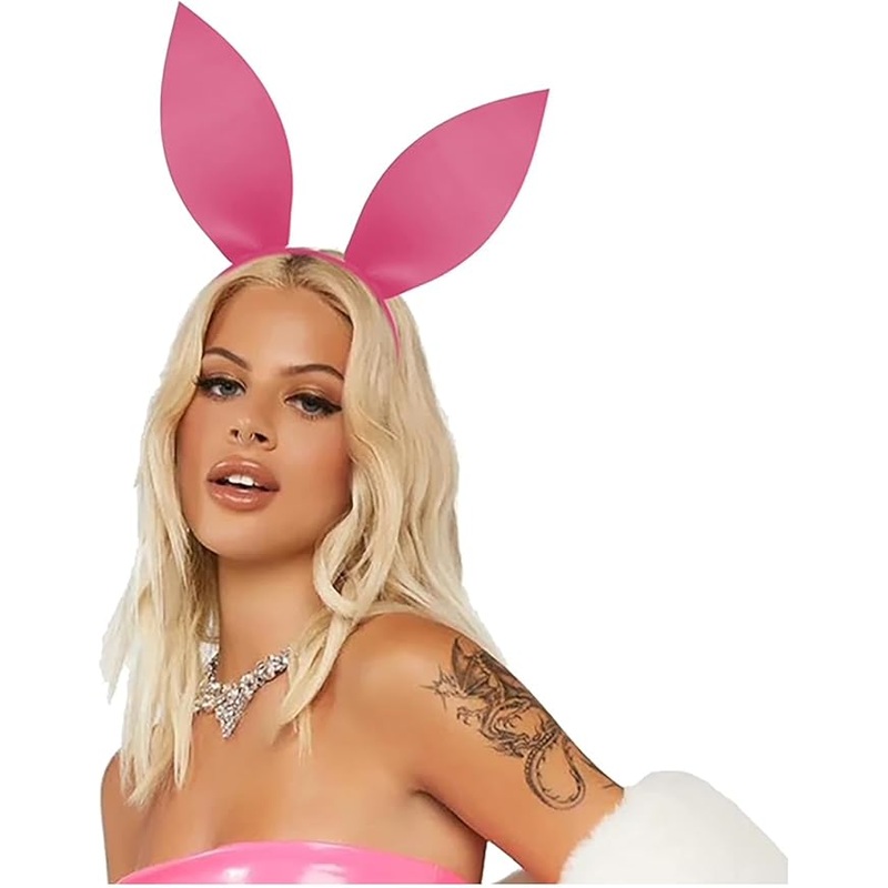 Bunny Ears Leatherlike Pink