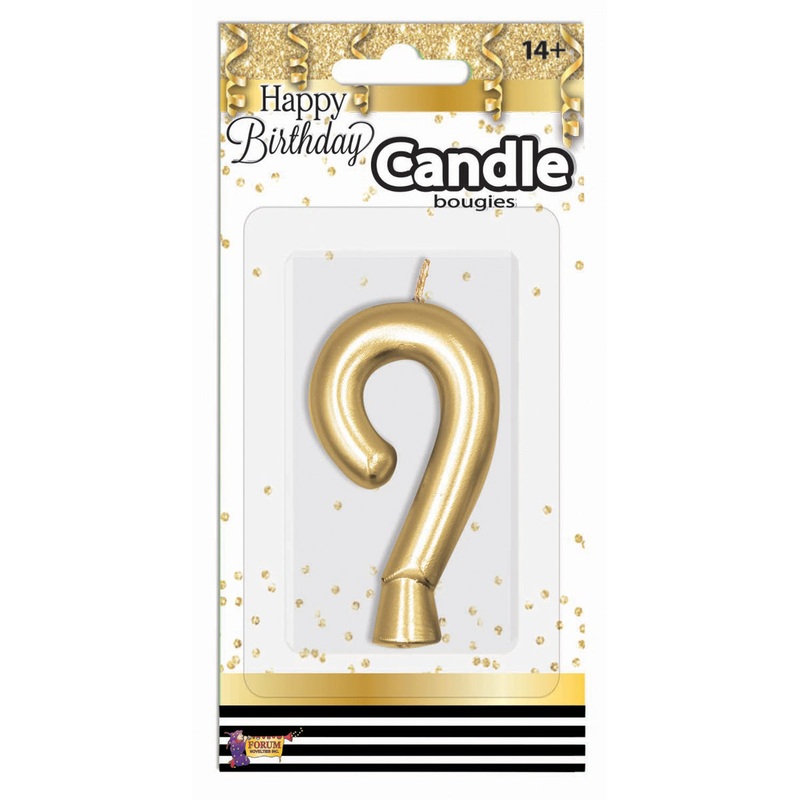 Candle - #9 Metallic Gold