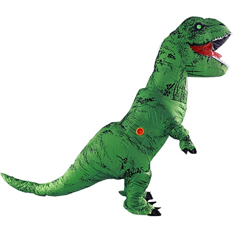 Child Size Inflatable Green T-Rex
