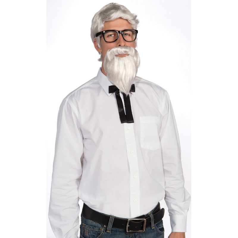 Colonel Wig and Beard Set