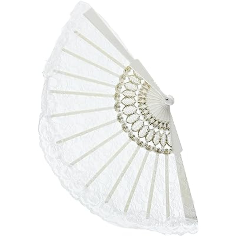 Fan Lace White