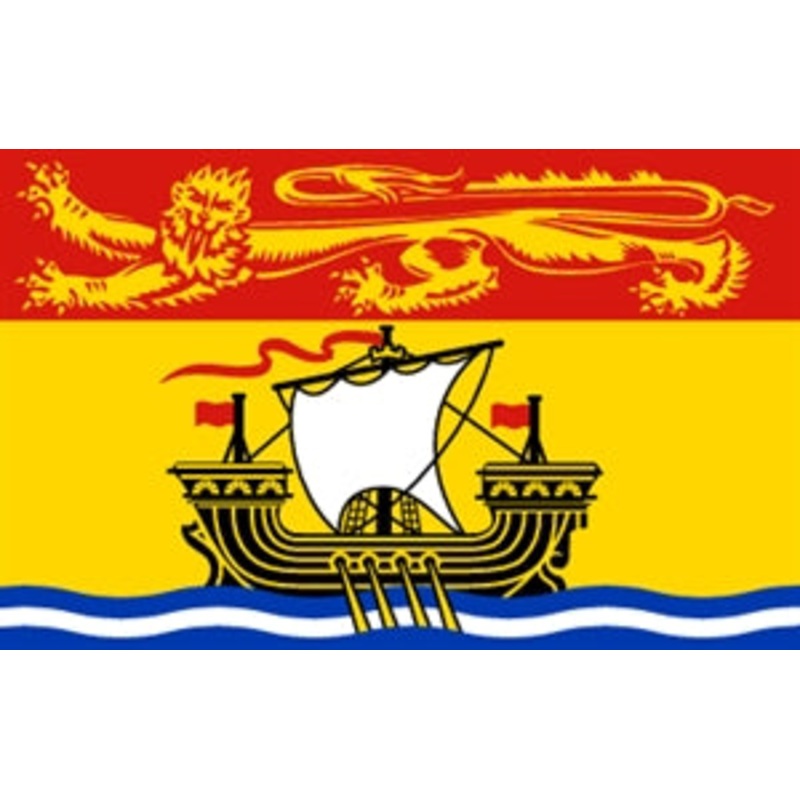 Flag 3X5 New Brunswick