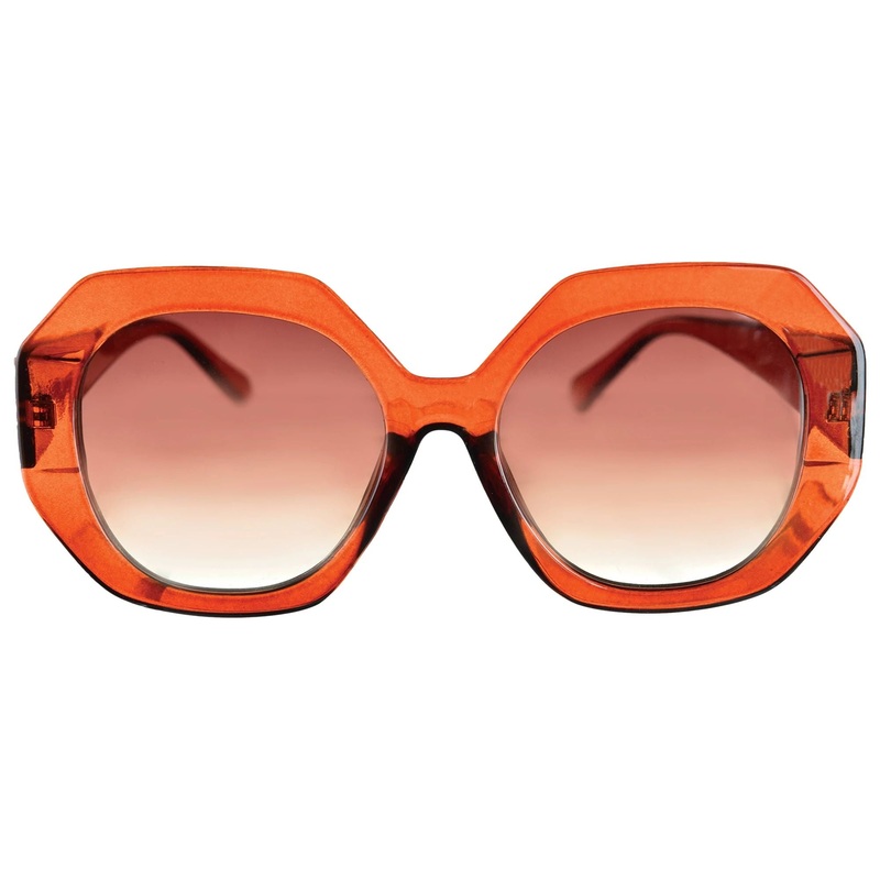 Glasses Oversized Brown