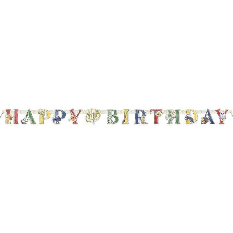 Happy Birthday Banner Harry Potter