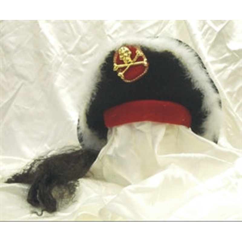 Hat Pirate Fancy W/Hair