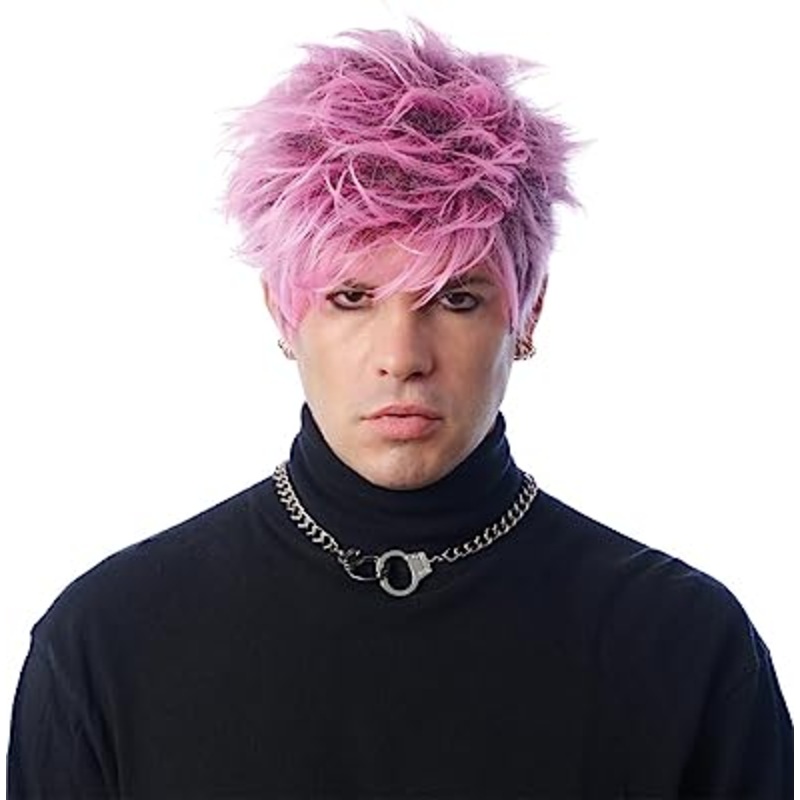 Rap Rocker Blonde w/ Black Wig