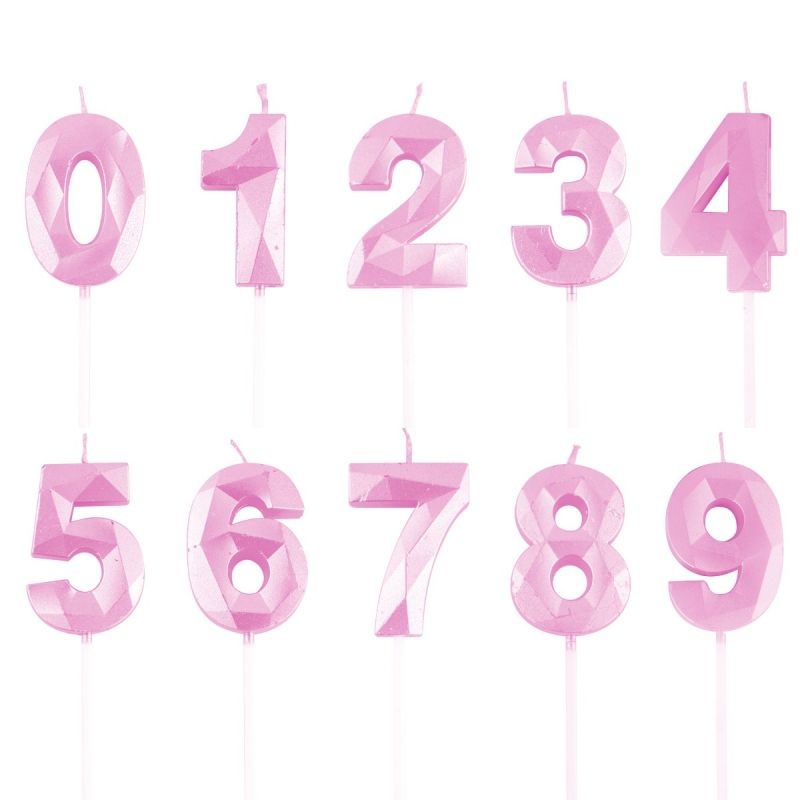 Candle 3D Pink #1