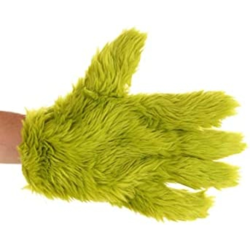 Dr. Seuss The Grinch Deluxe Costume Fur Hands for Adult