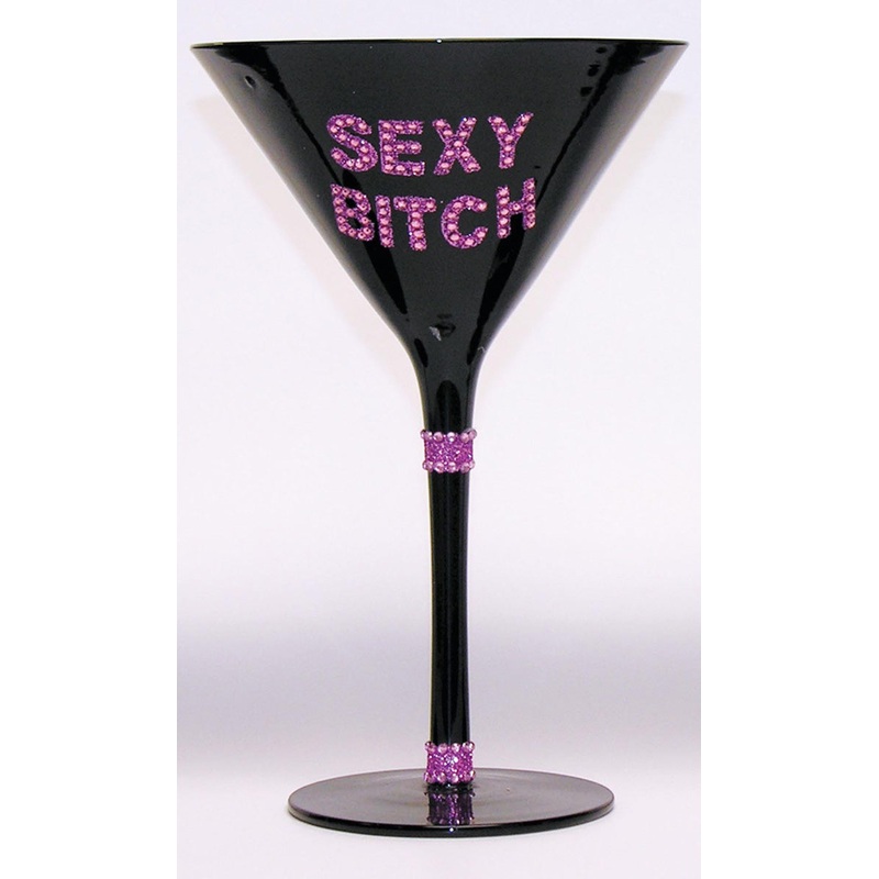 Glass Martini Sexy Bitch