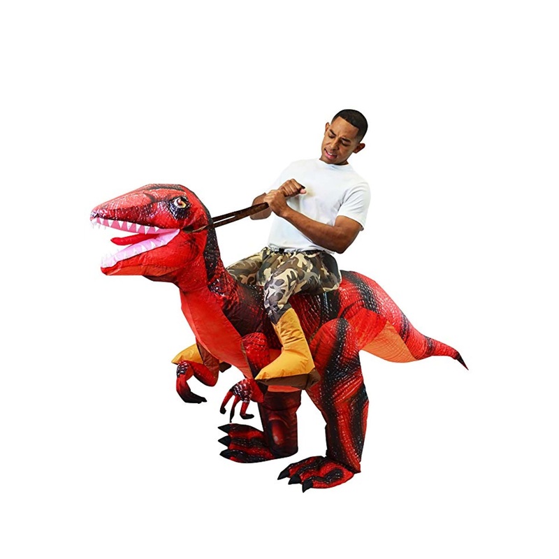 Inflatbale Velociraptor Ride On