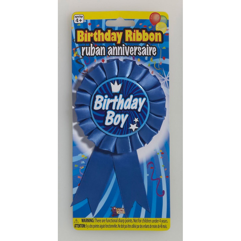 Award Ribbon - Birthday Boy