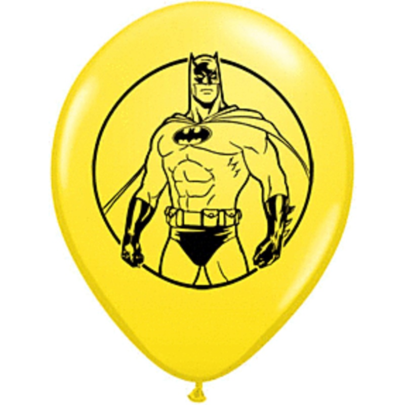 Balloon 6ct Batma