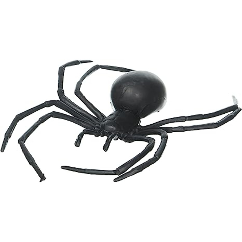 Black Widow 6" Rubber Spider