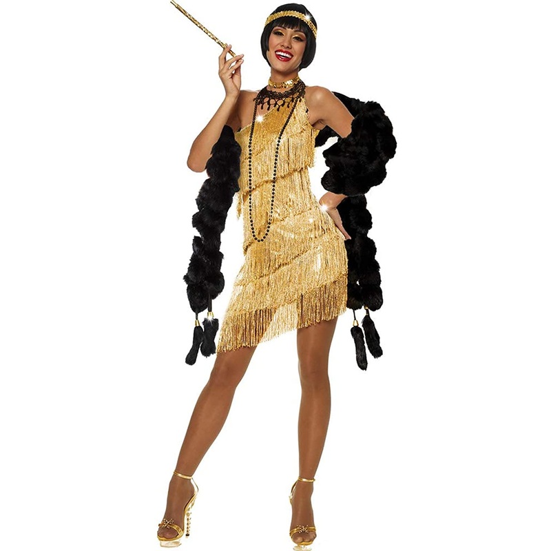 Flapper Dazzling Gold