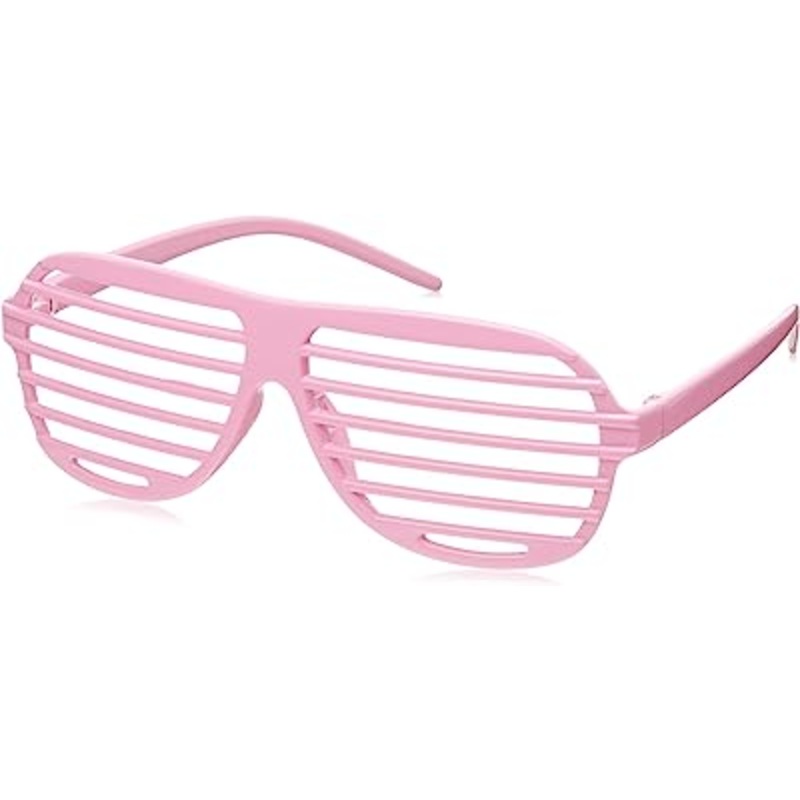Pink Slat Glasses