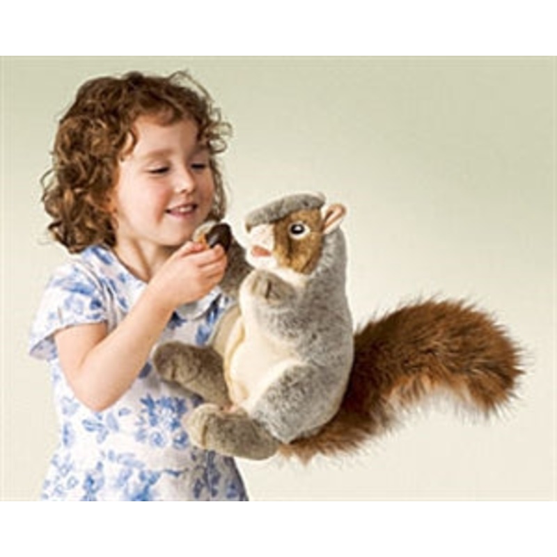 Puppet Squirrel Grey