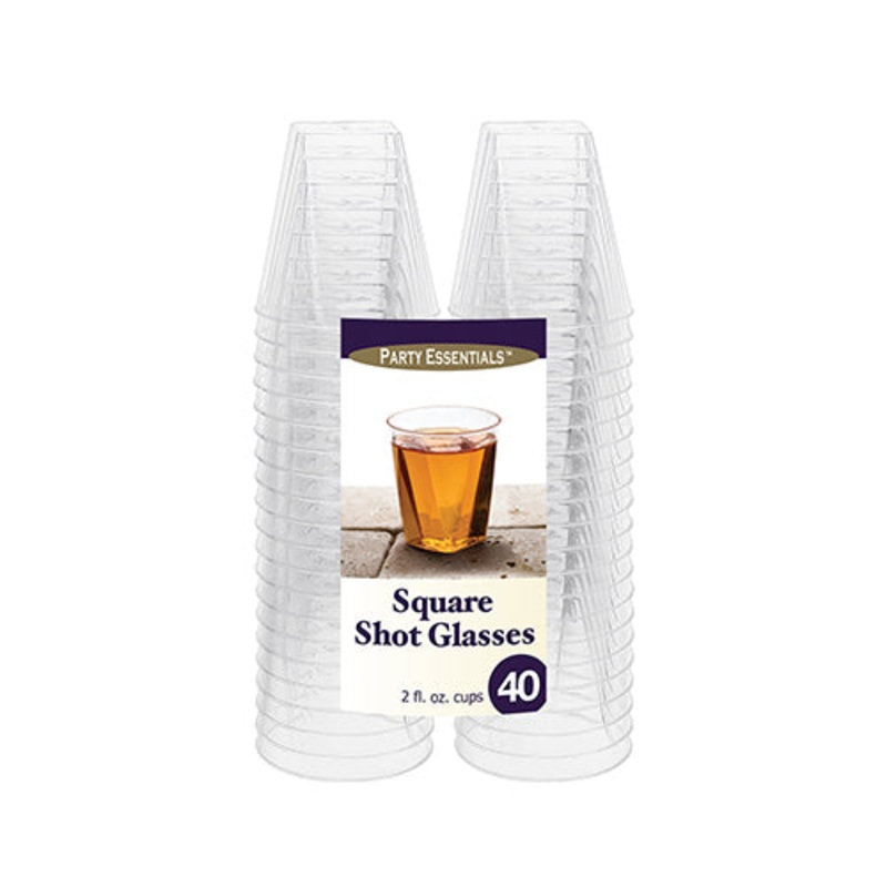Shot Glasses Square 2OZ