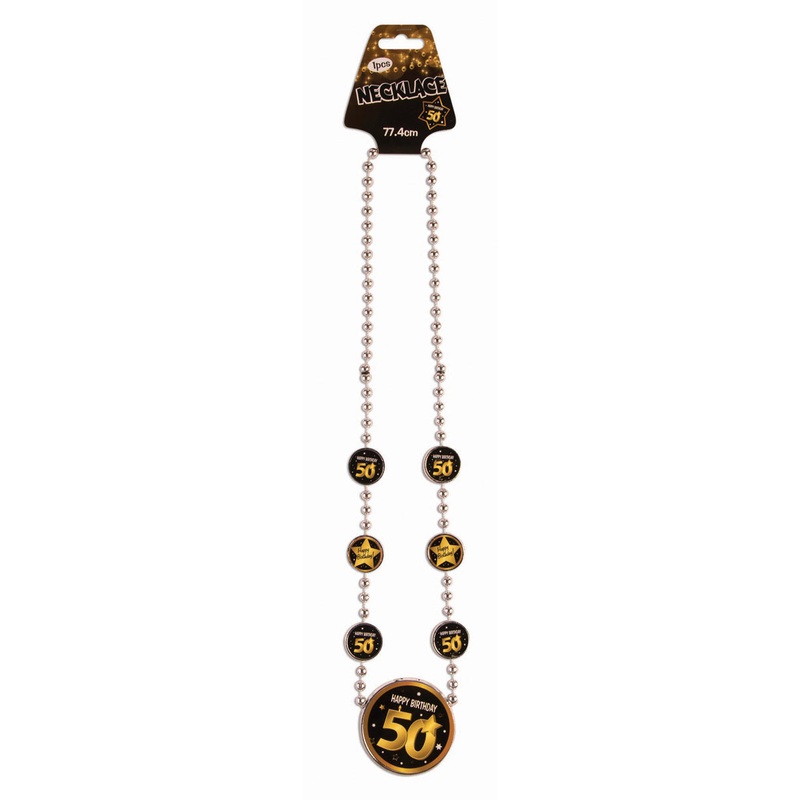 50th Birthday Necklace