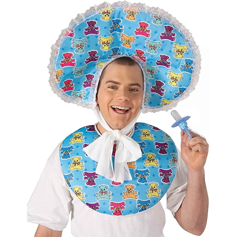 Baby Kit Blue Bonnett and Bib