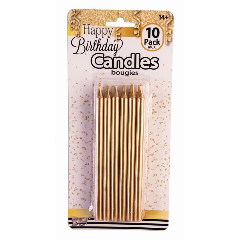 Candles - Gold Extra Long