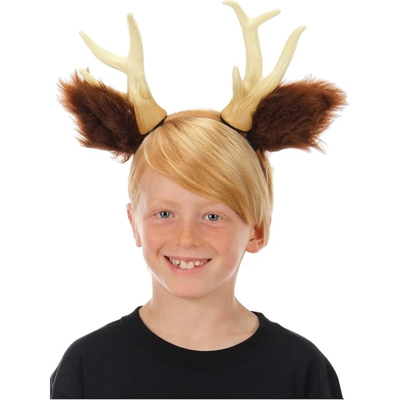 Deer Antlers With Ears Headband