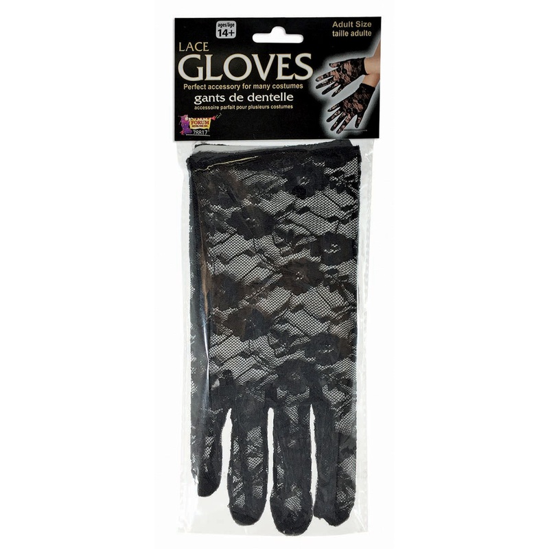 Gloves Black Lace