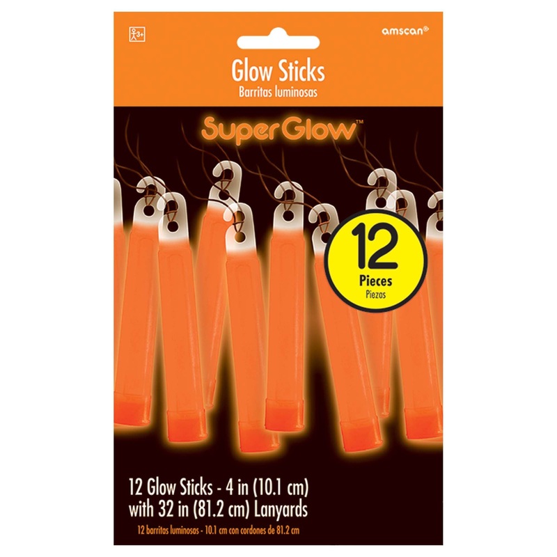 Glow Sticks Orange 12CT