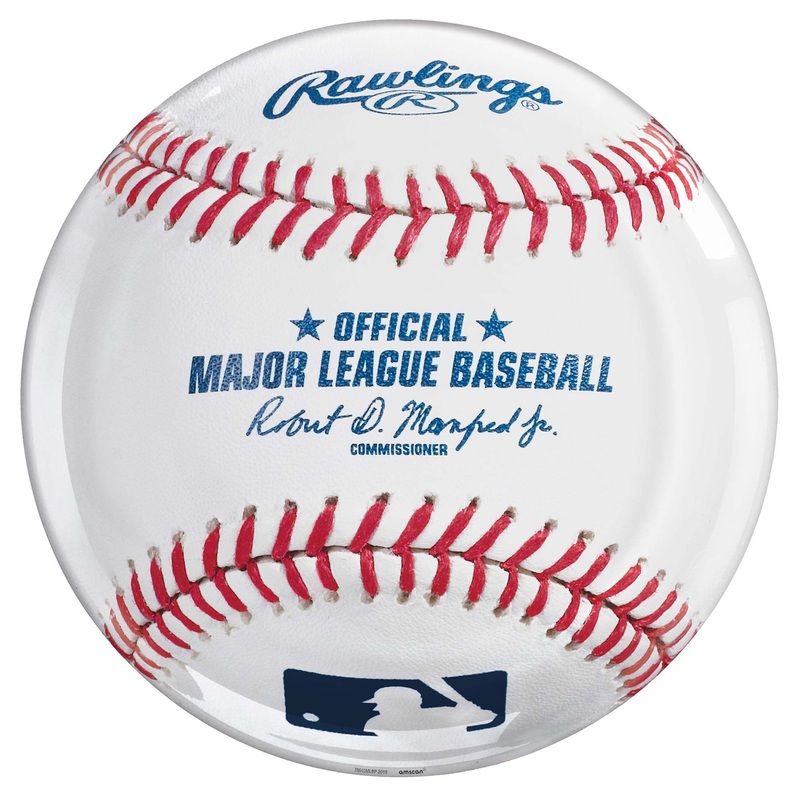 Rawlings Baseball Round Platter