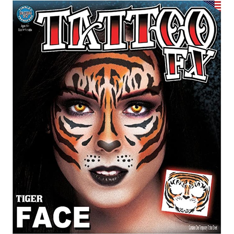 Tiger Face Tattoo Kit