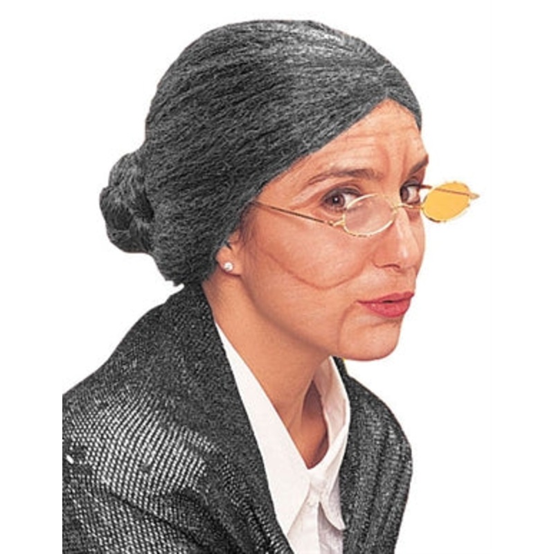 WIG Old Lady Dark Grey
