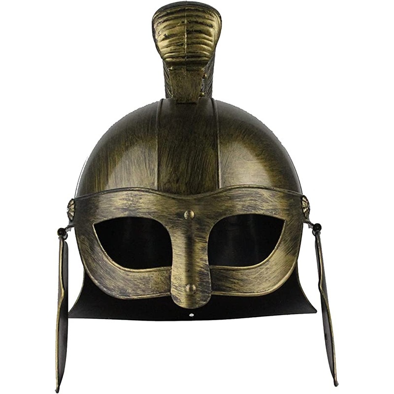 Adult's Gold Roman Fighter Helmet