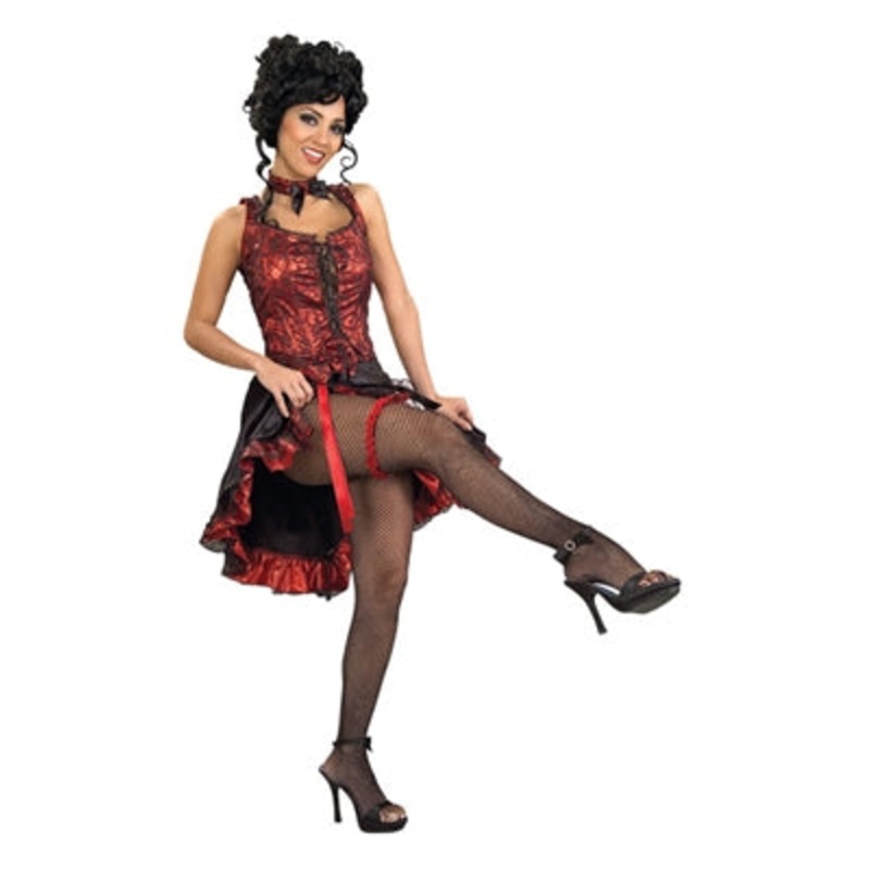 Cancan Dancer Red/BLK XS