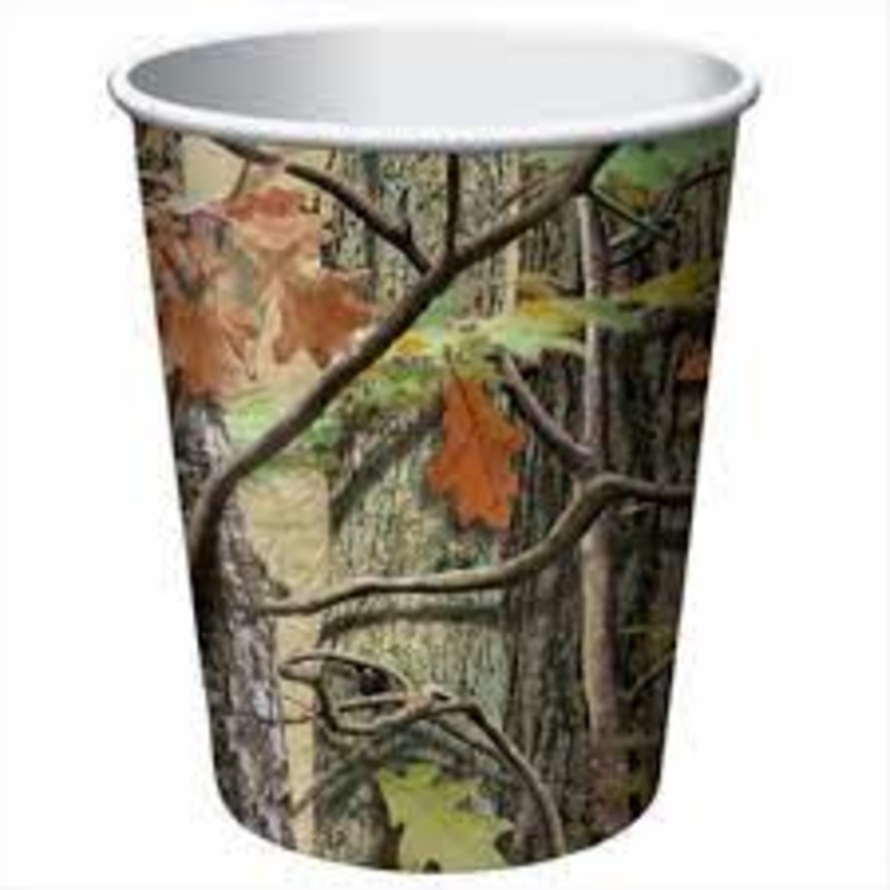 Cups Hunting Camo 8CT 9OZ