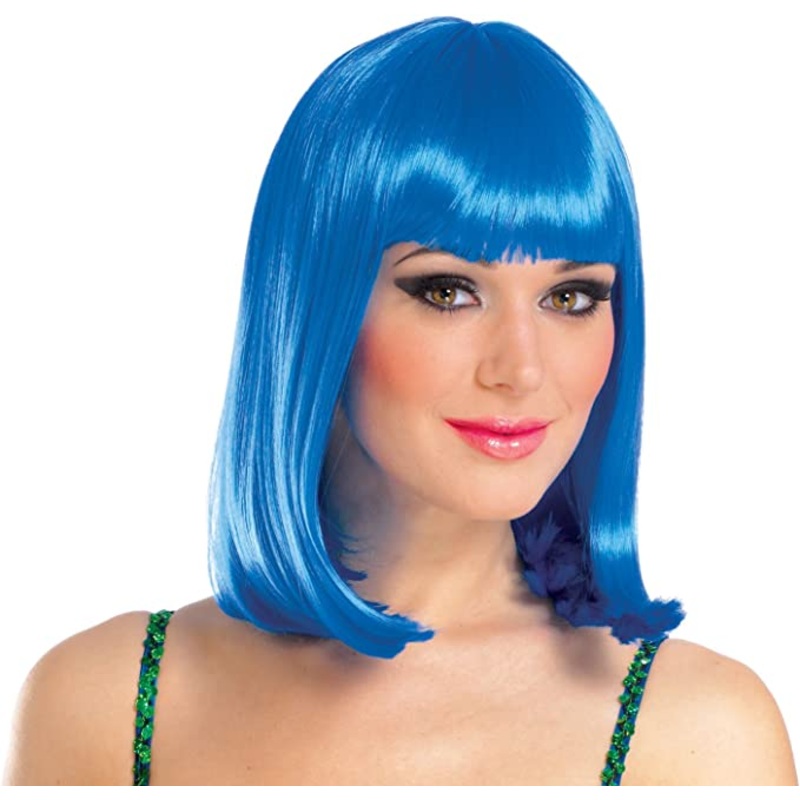 Neon Turquoise Peggy Sue Wig
