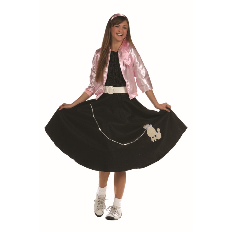 Poodle Skirt BLK