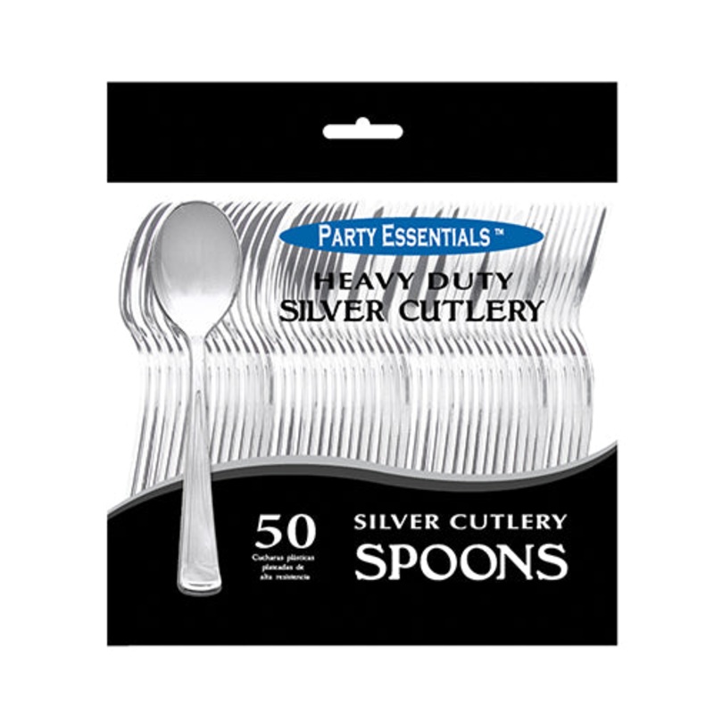 Spoons Metallic 50CT