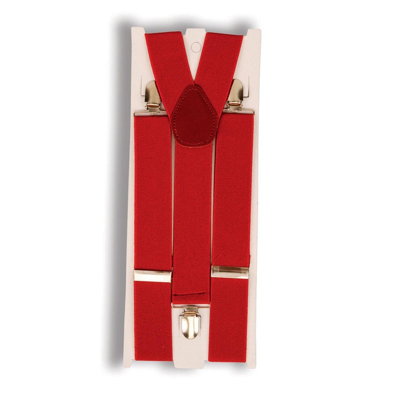 Suspenders - Red